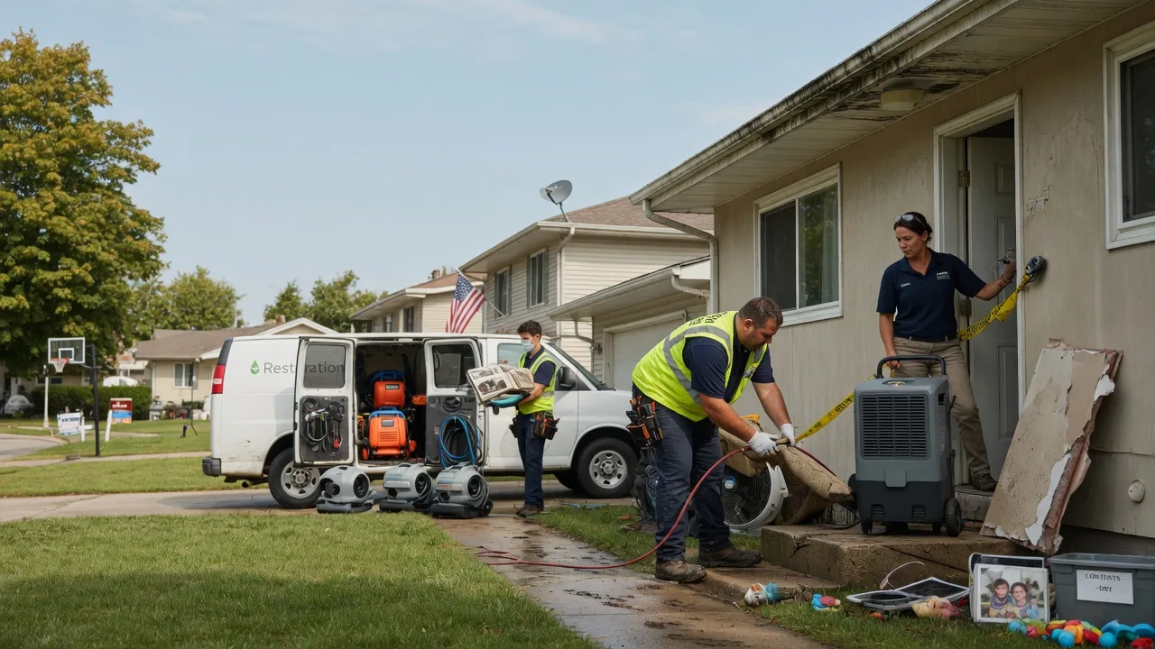 Water Damage Restoration in Seville, OH near me